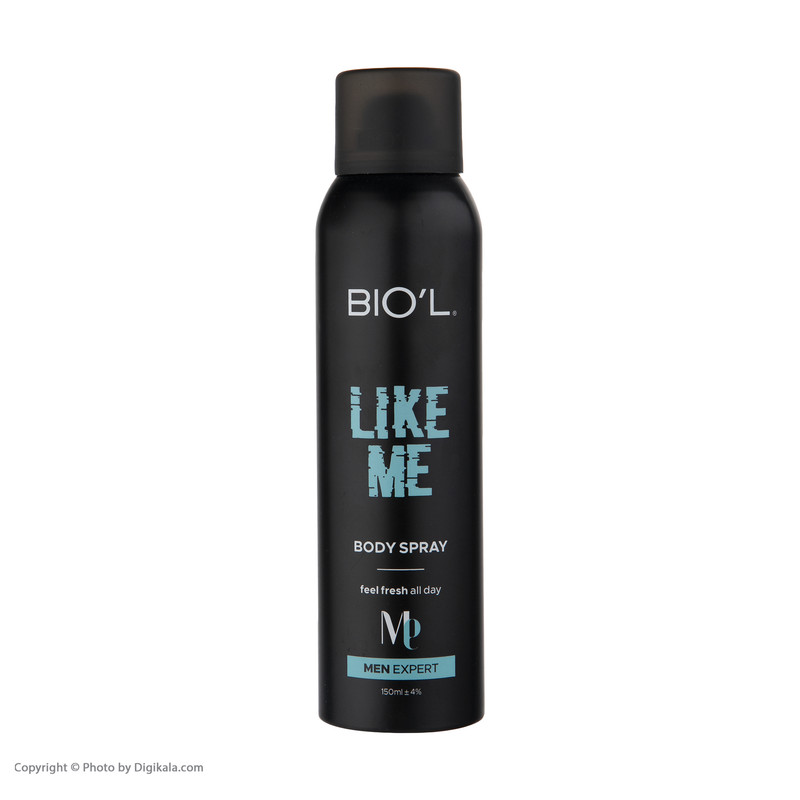 اسپری خوشبو کننده بدن مردانه بیول مدل LIKE ME حجم 150 میلی لیتر