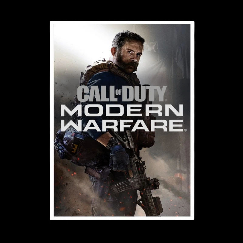 تابلو طرح Call of duty 01