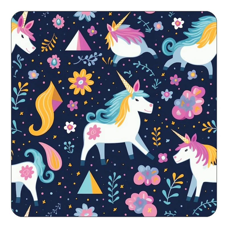 مگنت کاکتی طرح اسب تک شاخ و یونیکورن مدل mp33349