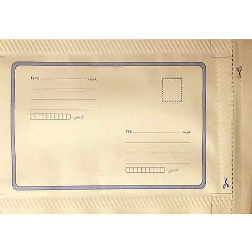  پاکت نامه پستی مدل حبابدار سایز B4 بسته 100 عددی