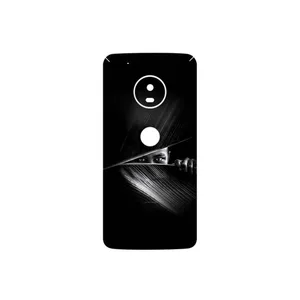 MAHOOT Black Portrait Cover Sticker for Motorola Moto G5 Plus