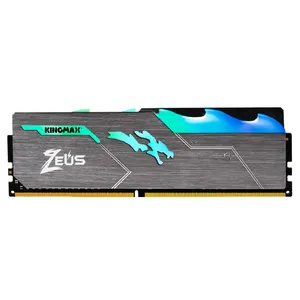 رم دسکتاپ DDR4 تک کاناله 3200 مگاهرتز CL17 کینگ مکس مدل Zeus Dragon RGB ظرفیت 8 گیگابایت
