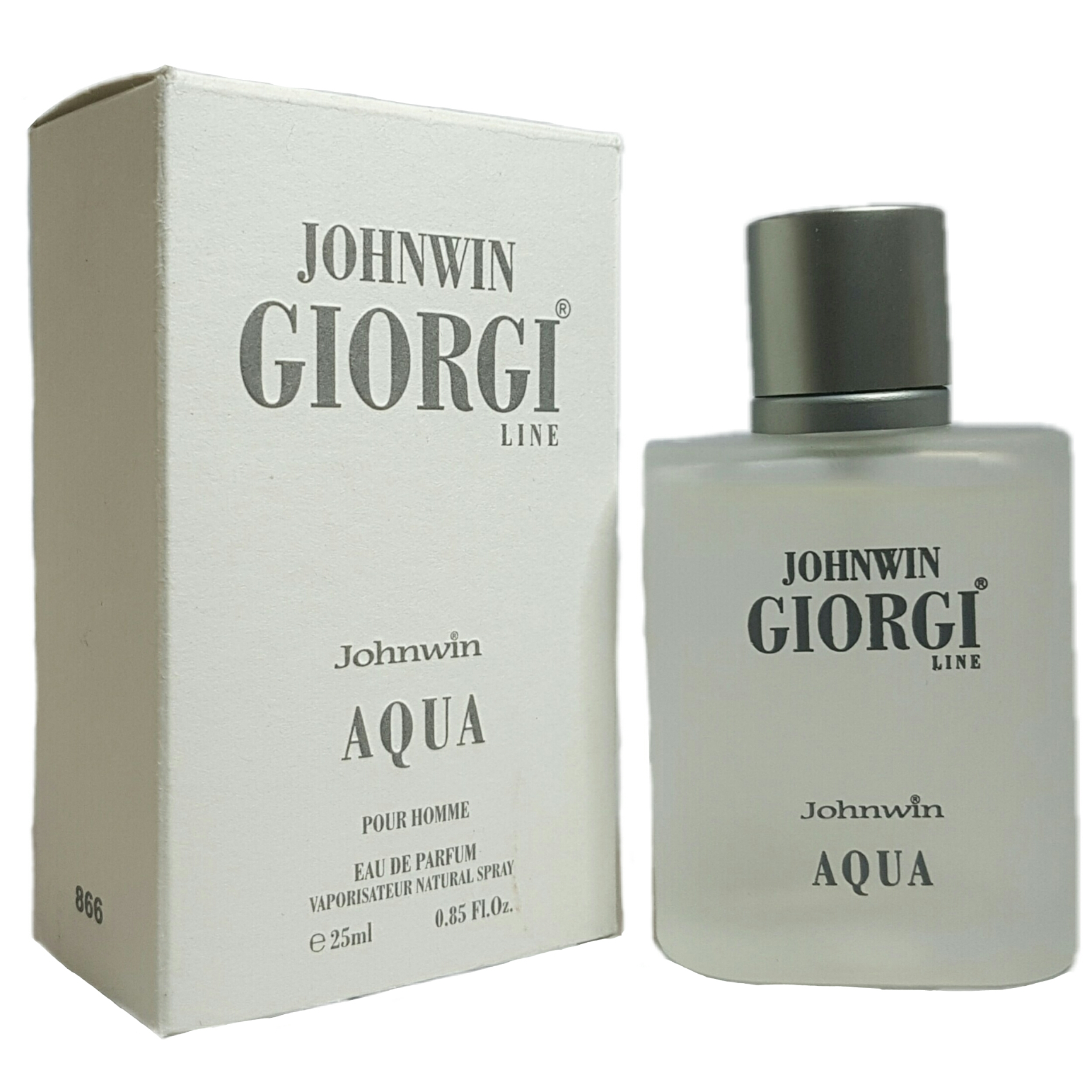 عطر جیبی مردانه جانوین مدل آکوا دی جیو کد 866 حجم 25 میلی لیتر