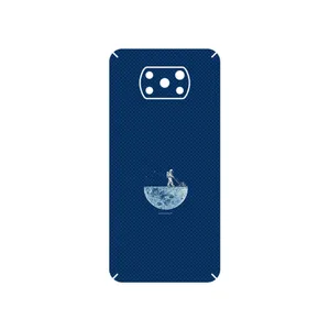 MAHOOT Minimal Gardener Astronaut Cover Sticker for Xiaomi Poco X3 NFC