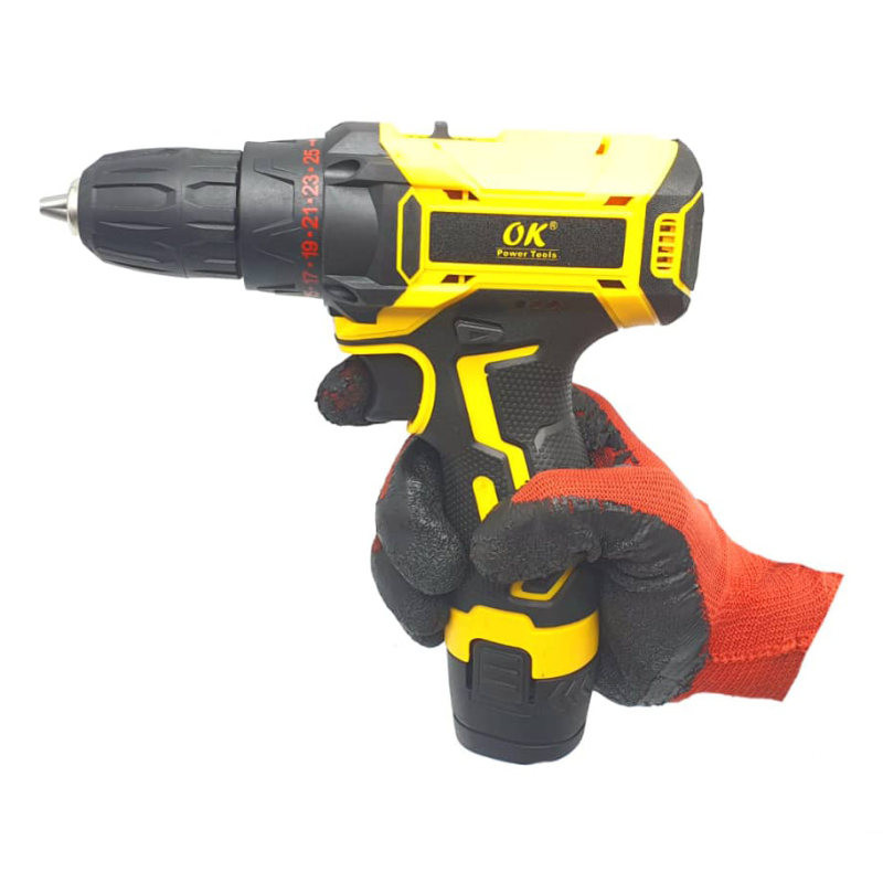 مجموعه 25 عددی پیچ گوشتی شارژی اوکی مدل K1218 مجموعه 25 عددی پیچ گوشتی شارژی اوکی مدل K1218