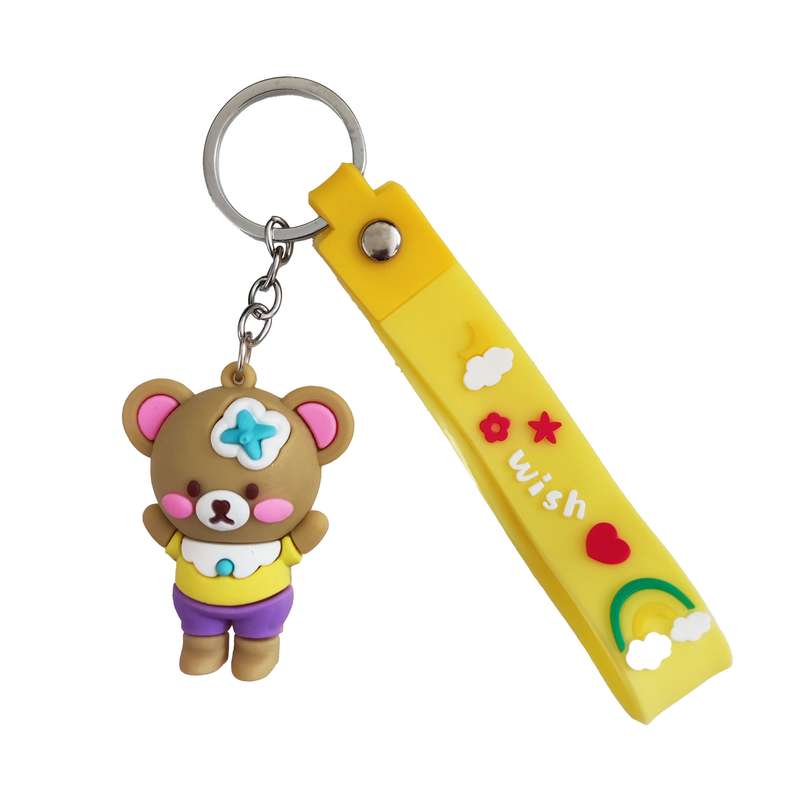 جاکلیدی مدل سیلیکونی طرح بچه خرس تدی کد DB20