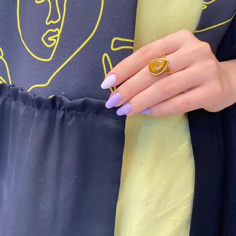 انگشتر زنانه مدل چشم ببر