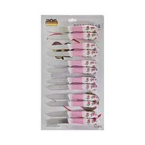 کارد میوه خوری رومانتيک هوم مدل RH101 بسته 12 عددی