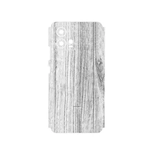 MAHOOT White_Wood Cover Sticker for Motorola Edge 30 Fusion