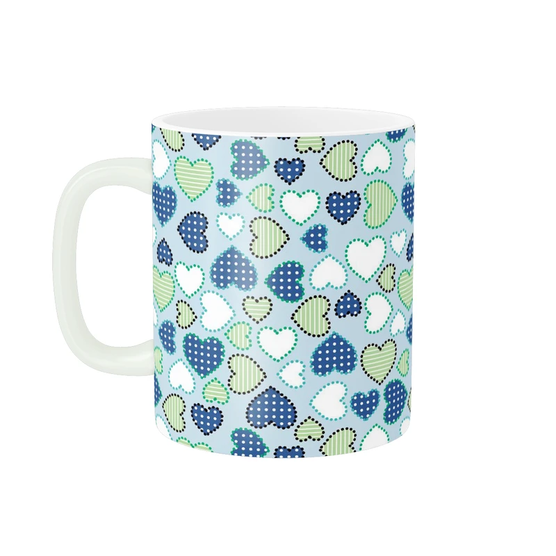 ماگ پاد آفرین طرح قلب کد 3497