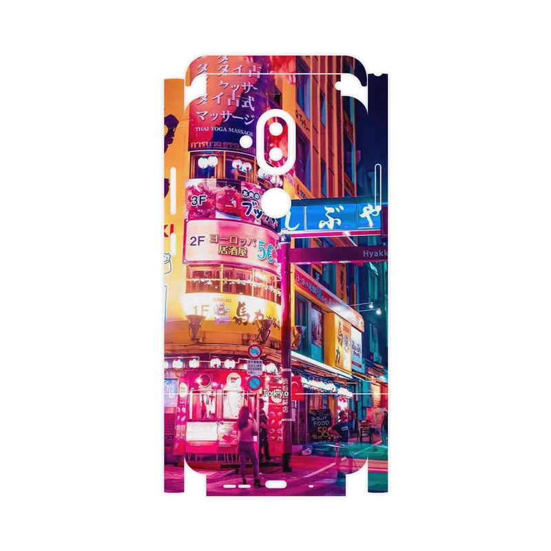 برچسب پوششی ماهوت مدل Tokyo City-FullSkin مناسب برای گوشی موبایل نوکیا 8.1