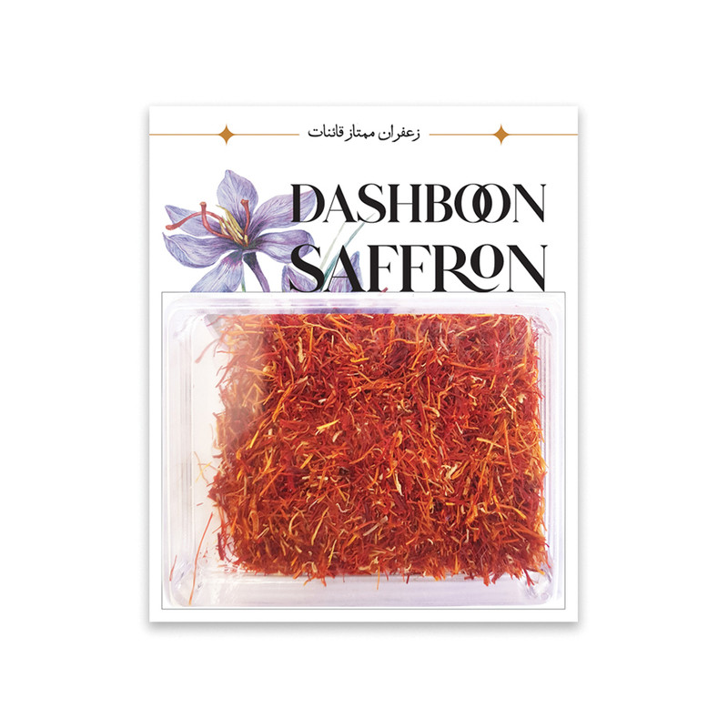 زعفران رشته کامل شکسته قاینات دشبون - 4 گرم