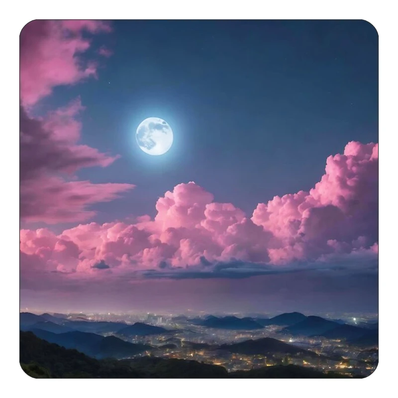 مگنت کاکتی طرح ماه و ستاره مدل mp51054