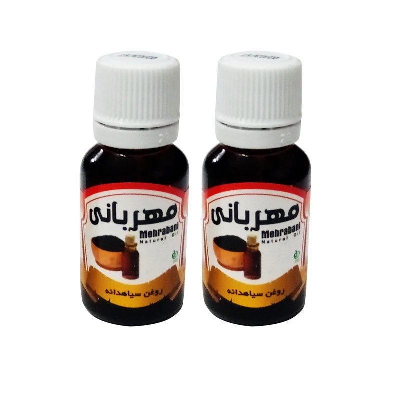 روغن سیاه دانه مهربانی مدل SD کد 2 حجم 18 میلی لیتر بسته 2 عددی