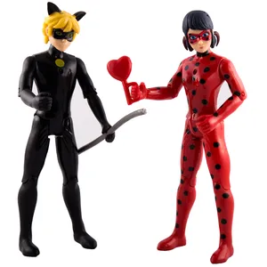 اکشن فیگور مدل Ladybug & Cat Noir بسته دو عددی