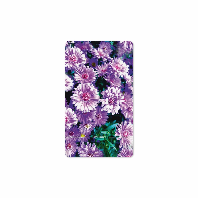 برچسب پوششی ماهوت مدل Purple-Flower مناسب برای تبلت سامسونگ Galaxy Tab A 8.0 2019 T295