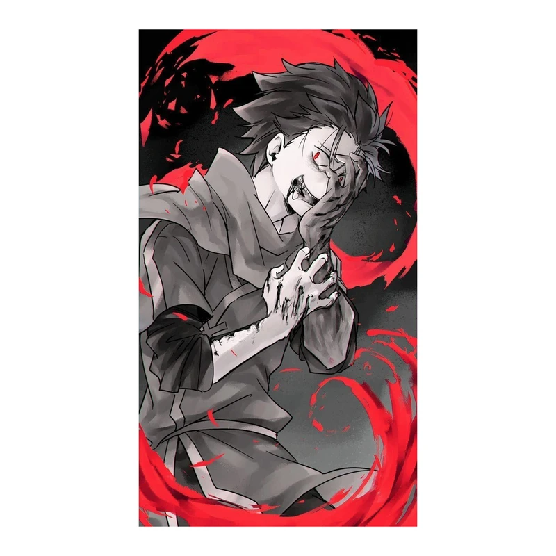 استیکر لپ تاپ و موبایل مدل انیمه طرح ری:زیرو  ناتسوکی سوبارو Re:ZERO Natsuki Subaru کد 5362