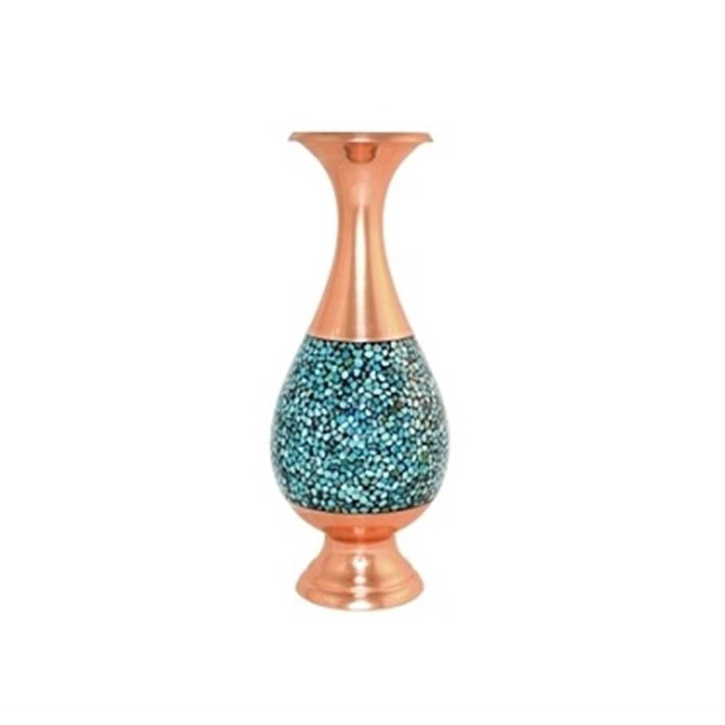 گلدان فیروزه کوبی کد 20