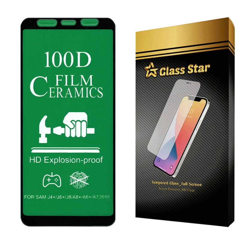 محافظ صفحه نمایش سرامیکی گلس استار مدل CRM100D مناسب برای گوشی موبایل سامسونگ Galaxy A8 Plus