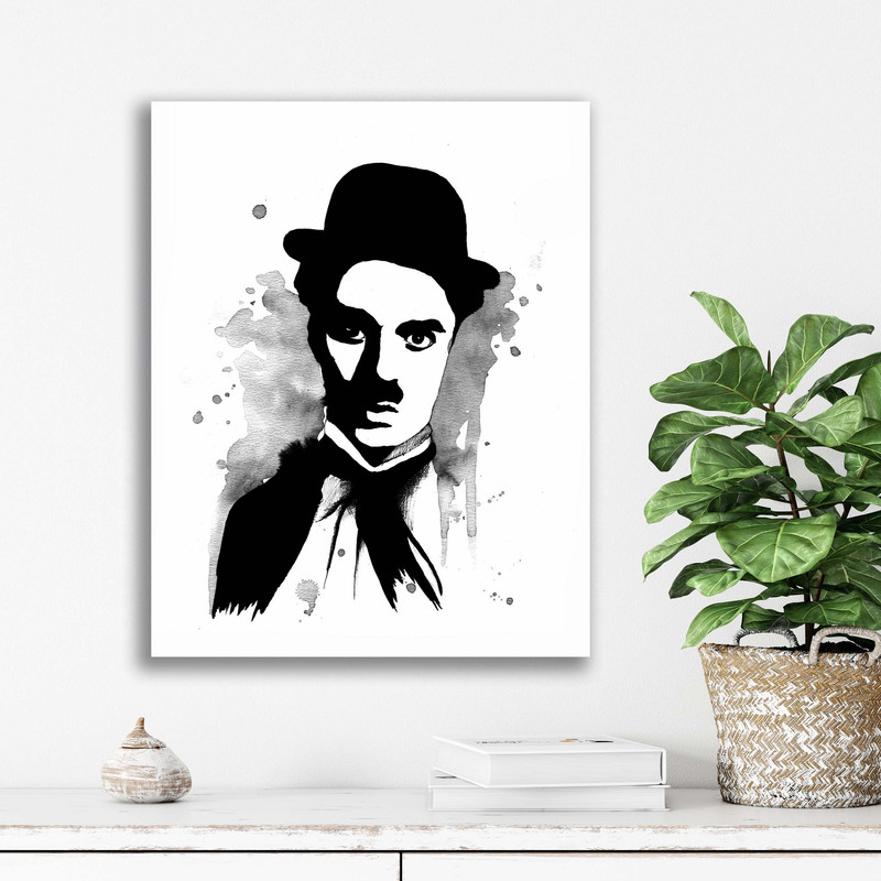 تابلو شاسی آتریسا مدل چارلی چاپلین Charles Chaplin
