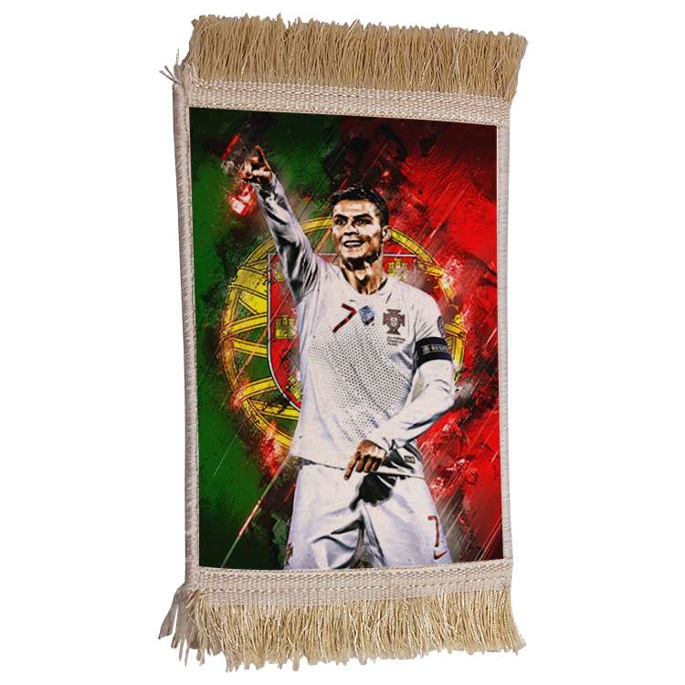 فرش ماشینی دیوارکوب مدل رونالدو کد 595