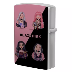 فندک مدل گروه موسیقی Black Pink کد FZ-701