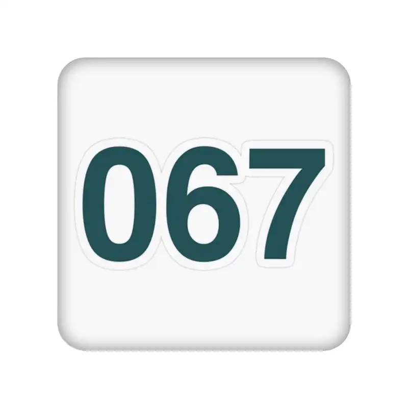 آینه جیبی مدل Squid Game کد 2209