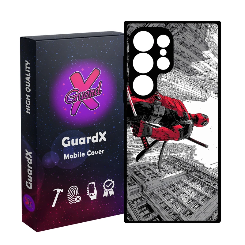 کاور گارد ایکس طرح Deadpool مدل 11081 مناسب برای گوشی موبایل سامسونگ Galaxy S25 Ultra