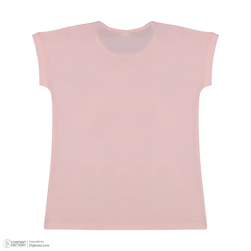 ست تی شرت و شلوارک دخترانه اوزکان مدل ترک 3417062