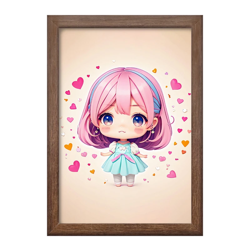 تابلو خندالو طرح دخترانه (Girlish) کد 36889