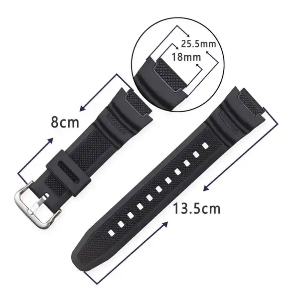 بند ساعت مچی مدل  AQ-S810W