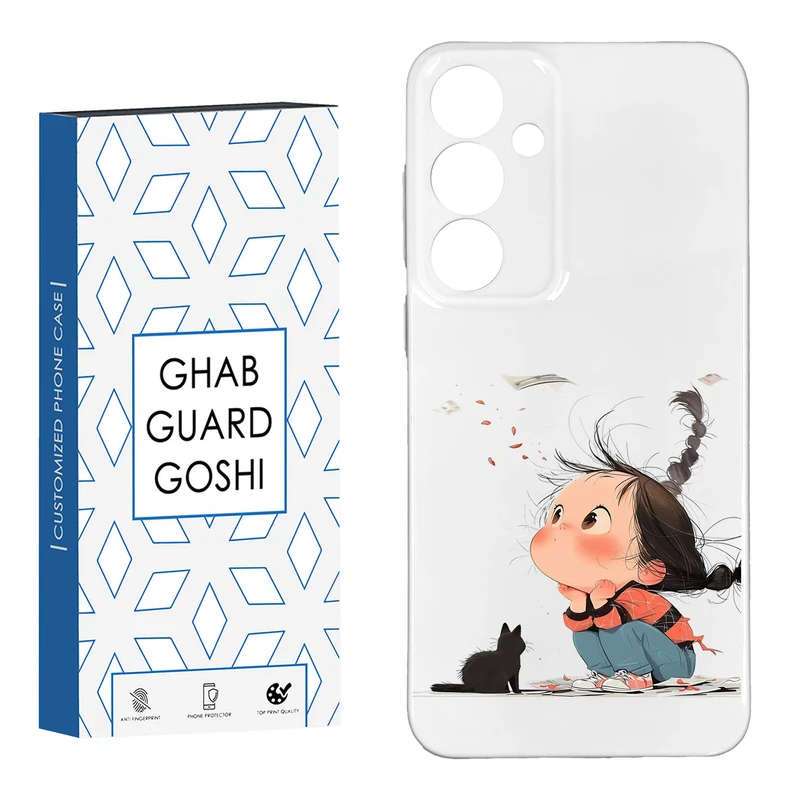 کاور قاب گارد گوشی طرح فانتزی دختر ملوس  کد HARD-05   مناسب برای گوشی موبایل سامسونگ GALAXY S24 PLUS