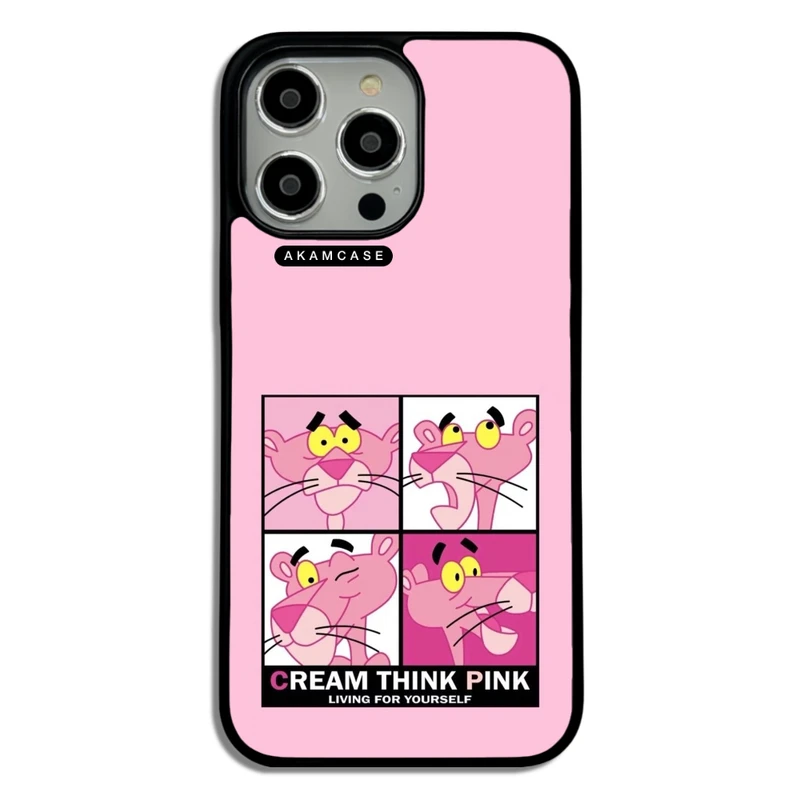 کاور آکام مدل AMC-WA14PROMAX-PINK PANTHER15 مناسب برای گوشی موبایل اپل iPhone 14 Pro Max