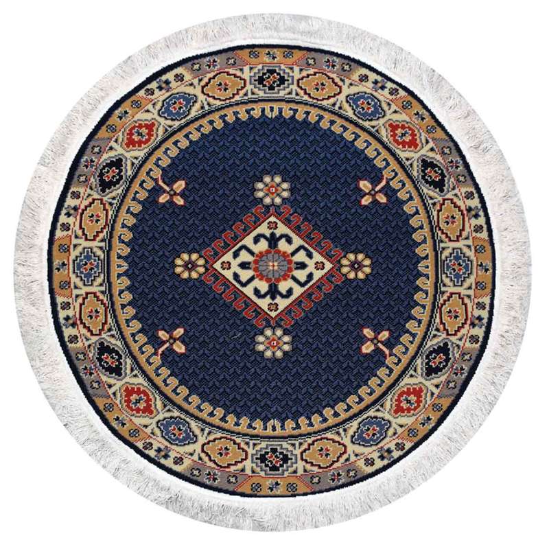 گلیم ماشینی ستاره كوير يزد مدل G-43