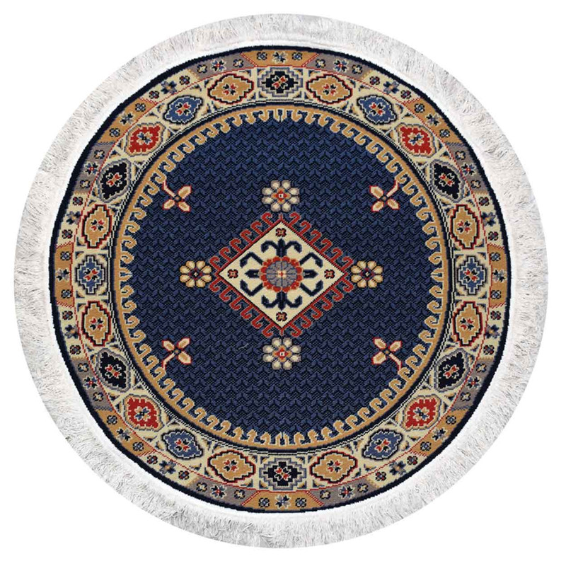 گلیم ماشینی ستاره كوير يزد مدل G-43