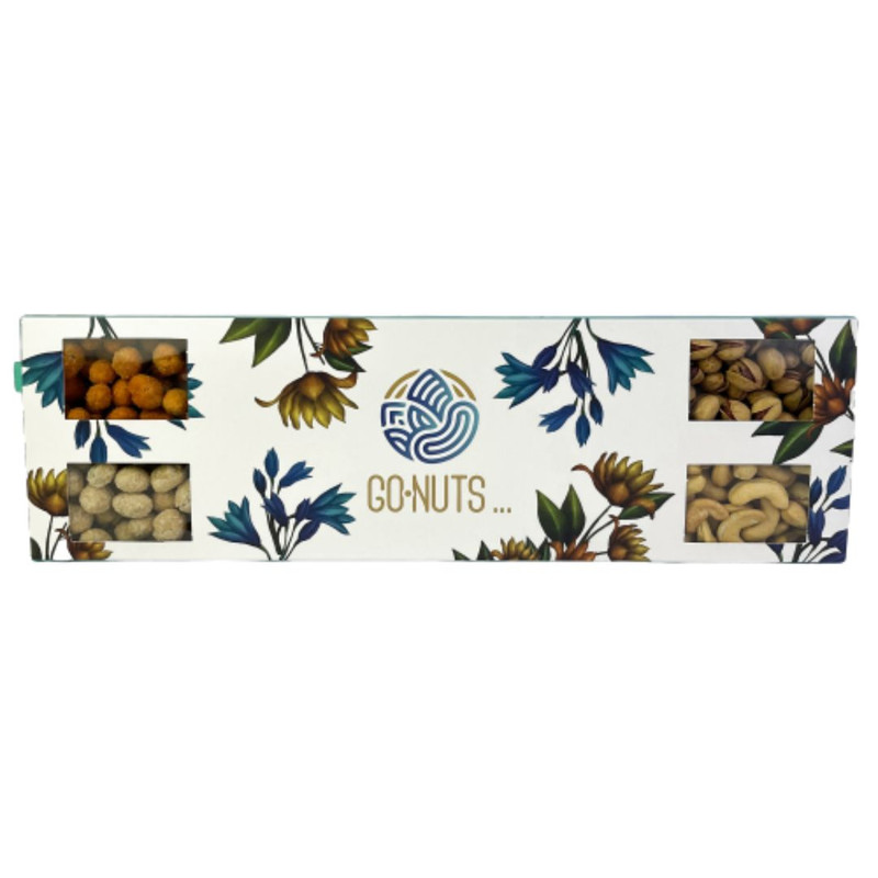 آجیل مخلوط پیشکش مزه دورهمی چهارخونه گوناتس - 680 گرم