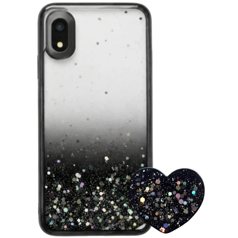 کاور طرح اکلیلی مدل دخترانه 001 مناسب برای گوشی موبایل سامسونگ GALAXY A01 CORE به همراه پاپ سوکت