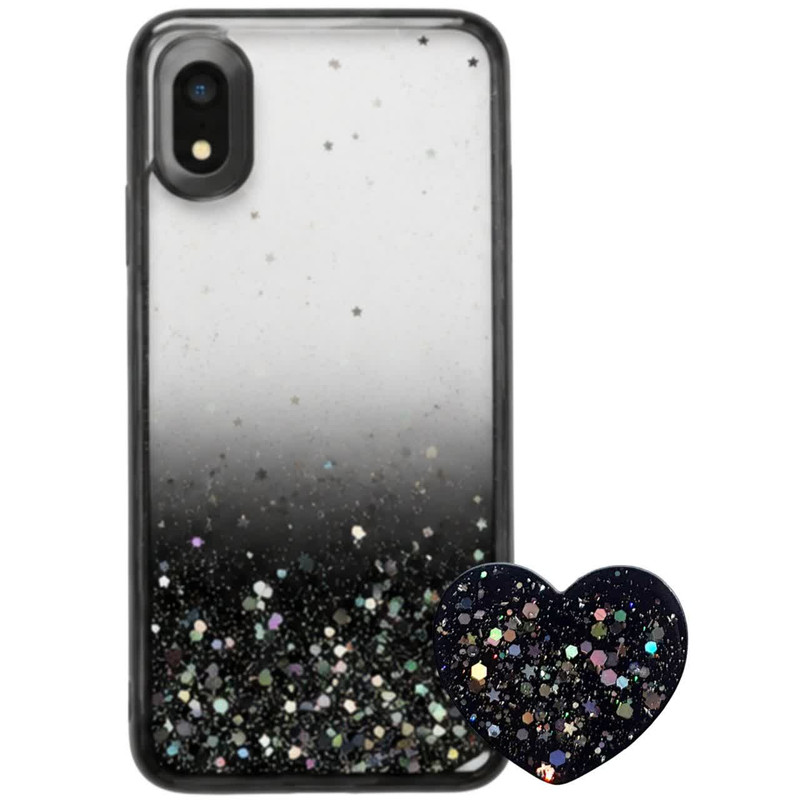 کاور طرح اکلیلی مدل دخترانه 001 مناسب برای گوشی موبایل سامسونگ GALAXY A01 CORE به همراه پاپ سوکت