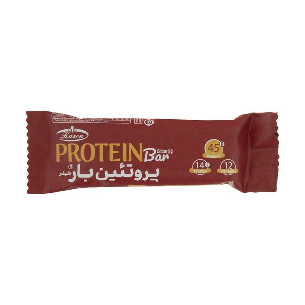 شکلات پروتئین بار کارن  وزن- 45 گرم
