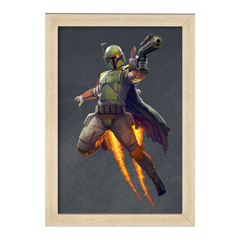 تابلو خندالو مدل جنگ ستارگان (Star Wars) کد F1781