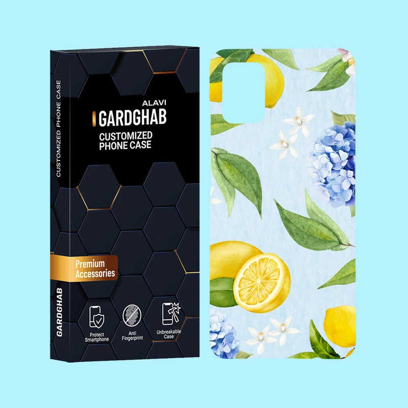 کاور گارد قاب علوی مدل برگ مناسب برای گوشی موبایل سامسونگ Galaxy A51 4G