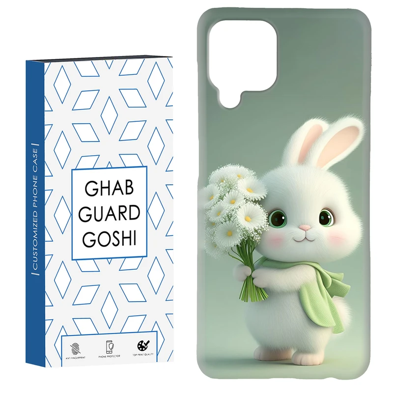 کاور قاب گارد گوشی طرح خرگوش کد Dimo-363 مناسب برای گوشی موبایل سامسونگ Galaxy A12 / Galaxy M12