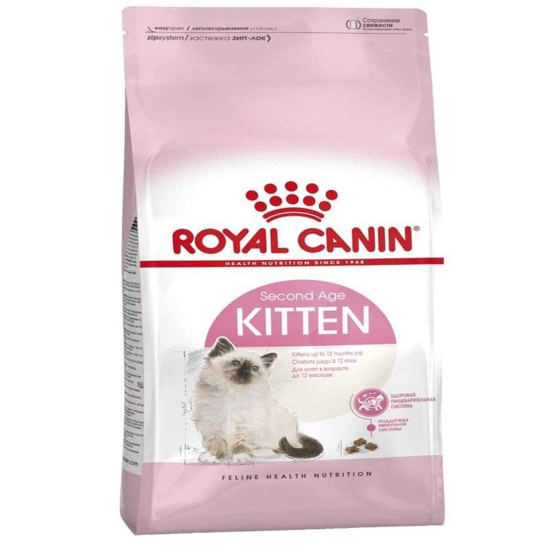 غذاي خشك رويال كنين كيتن وزن 10000 گرم