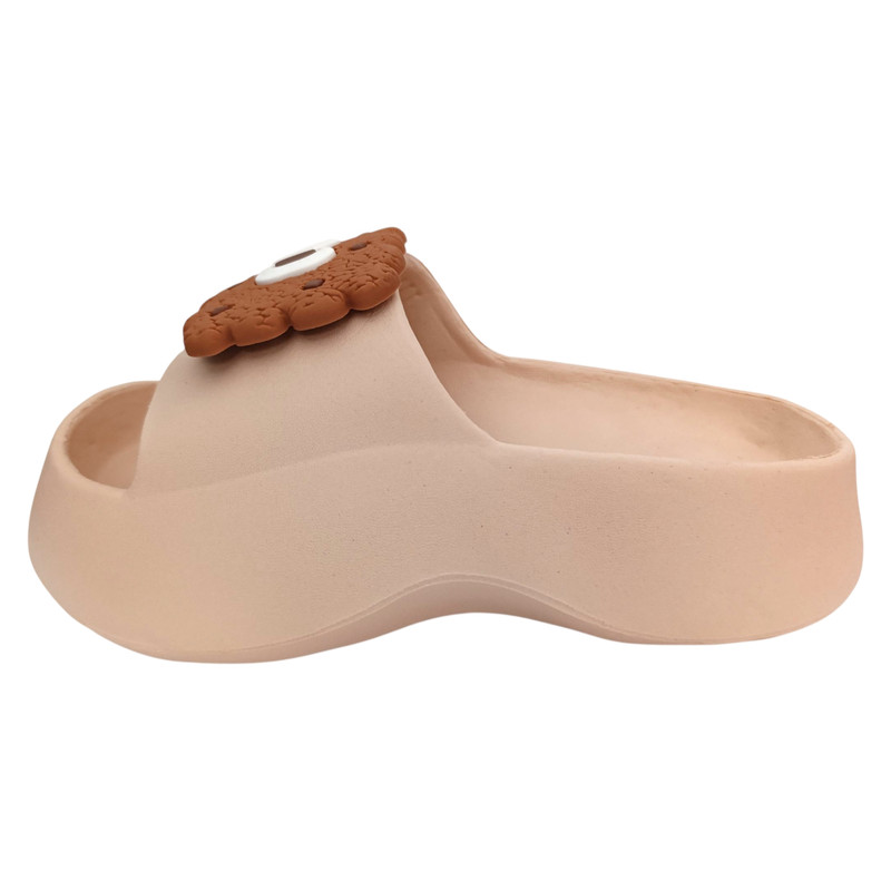 دمپایی زنانه مدل بیسکوئیتی کد BI-292