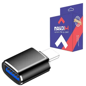 مبدل OTG تبدیل USB به لایتنینگ میچان مدل K2