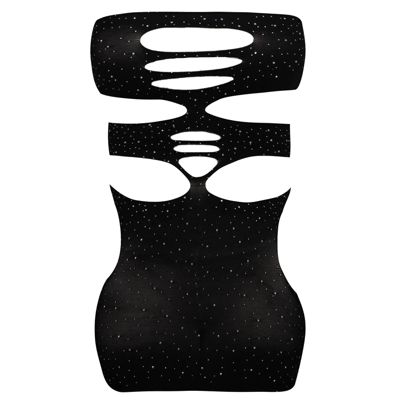 لباس خواب زنانه ماییلدا مدل نگین دار فانتزی کد 4860-7143 