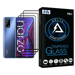 PK Delta Glass MIX003 Screen Protector For Realme Narzo 30 Pro 5G Pack Of 3
