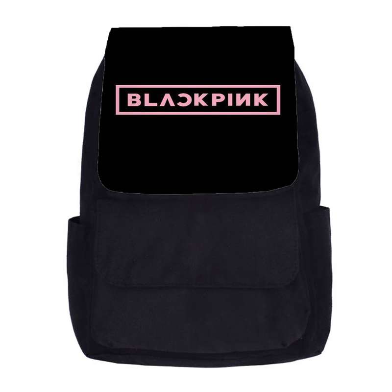 کوله پشتی دخترانه طرح black pink کد kp302