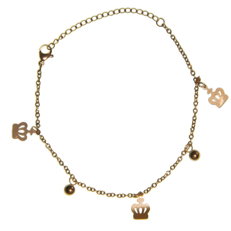 پابند زنانه طرح تاج کد RKH_680