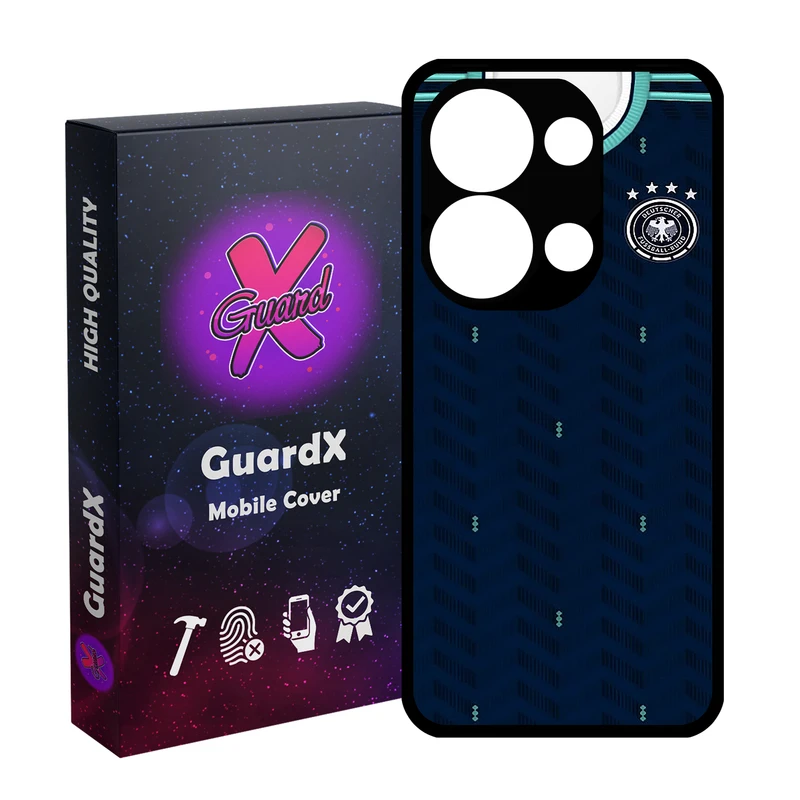 کاور گارد ایکس طرح آلمان 2 مدل 10989 مناسب برای گوشی موبایل شیائومی Redmi Note 13 Pro 4G / Poco M6 Pro 4G